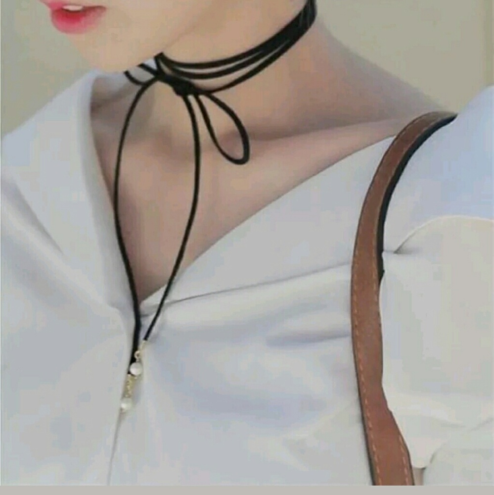 Long Bono Triple Choker Wrap Necklace/Bracelet